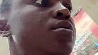 Man, that Nigerian chick ended up touching herself in West Hills Mall bathroom! 😳