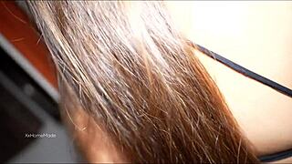 Cute Latina Teen Seduces Roommate in Lingerie for Dorm Fun