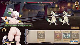 Half-demon ninja's street blowjob adventure
