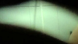 spying on sister taking a steamy shower unnoticed