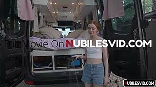 Stepbro porn with a beautiful girl and a hot scene with a family member