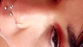 Skinny brunette gets rough sex