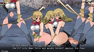 Dude, Yume-Same elf defeat scene got me with tall femdom face sitting! 😳