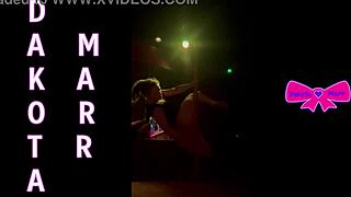 Dakota Marr strips and teases on pole in Nebraska club