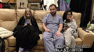 Jasmine Rose's BUSH GETS BLASTED with Cum in POV Action. Behind the Scenes at Hospital with Hairy Nurse!