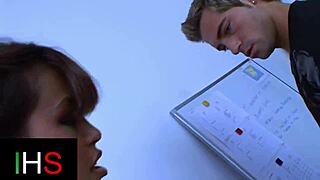 The beautiful brunette enjoys oral before getting fucked and receiving a facial