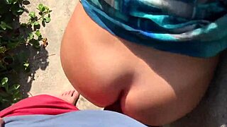 I teased a stranger with my tongue, and he drilled my ass in public, right in front of everyone!