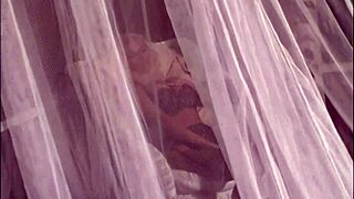 Big tits homemade brunette gets cock on bed