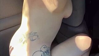 Petite Hooker's Public Pleasure and Begging