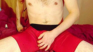 Milking His Thick Shaft Hard After a Long Work Day