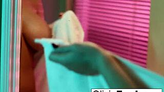 Damn, Olivia teasing sexy in the shower!