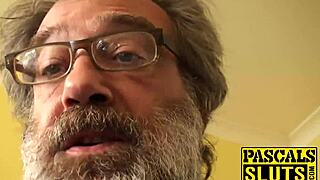 Subslut Brooklyn Blue Craves Rough Cock, Slurping Jizz in Total Submission