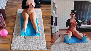 Naked women in ass worship