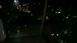 Los Angeles balcony fuck caught on camera loud
