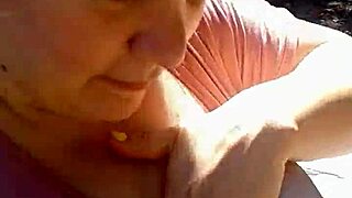 I’m obsessed with my huge tits girlfriend flashing and rubbing in public.