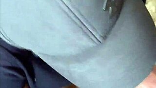 public flashing turns into pov teen sex at tourist hotspot with wild doggystyle action