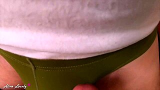 Cum in mouth, wet and wild blowjob action with Alisa