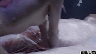 Aliens abduct a couple for an intergalactic sexual performance
