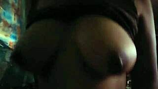 big natural tits riding cowgirl while watching tv quietly