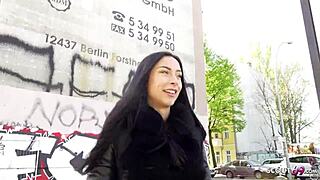 german scout - perfect latina teen caramella del x picked up for casting