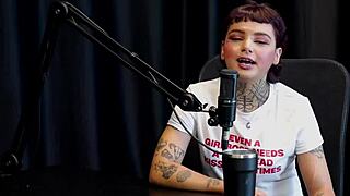 Watch Annie Clementine Get Nervous In Outdoor Massage Turning Into BDSM Orgy With Tattoo Exposure!