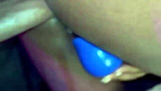Big black cock cums inside my ass in this amateur video