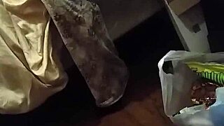 My stepmom acting like she aint looking at the dick