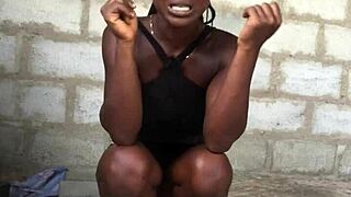 Crazybitch Enjoyed Showing Nakedness In Gstring Panties To Strangers Before Dressing Up