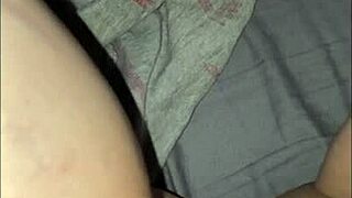 Late night pussy action - a man and his dick in the night