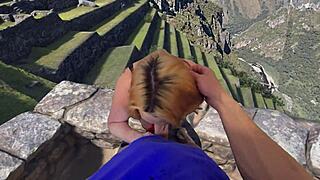 Outdoor Blowjob on Machu Picchu VR