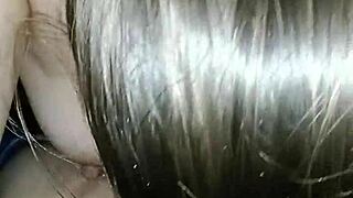 my wife's sexy oral skills sucking cock in various positions