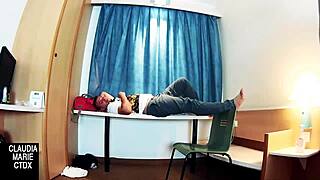 Amateurs Get Horny Eating Feet Then Fuck Pussy Hard!