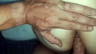 Amateur Anal Sex with Brazilian Wife, Carefully Taking Virgin Ass for First Time