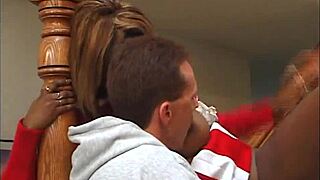 Ebony Cheerleaders Volume 2 Scene 2 Show Off Their Skills.