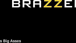 Touching Luna Star in a steamy massage session on Brazzers site