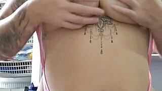 Exhibitionist Flashing Pussy and Cock Solo