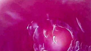 哇！看我奶油多汁的逼在镜头前全接直到爆炸！