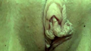 Damn, stroking my wife’s sexy body feels so good!