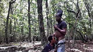 Southern Ass Licking and Deep Throat Action in Raw Public Display