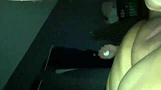 Man, Lee is just squirting like crazy all over that thick dildo toy!