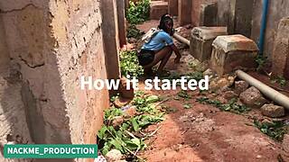 Hey, penalty for urinating there, wanna pay?