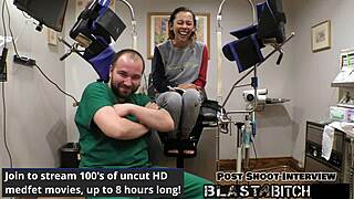 Kalani Luana skillfully sucks dick twice before doctor bangs her in POV