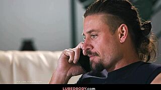 Chris embarks on a positive energy quest with steamy nuru massage exploration.