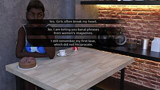 LET'S PLAY PARADISE WITH BLACK BEAUTIES, LICKING THEIR HAIRLESS SHAVED PUSSIES AND BIG TITS HARD!