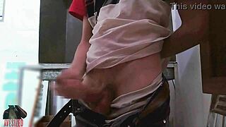 The guy masturbated in the back of the clothing store