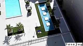 Best Close-Up Tongue Play with Sara Jay Leading the Action