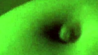 gretala flashing her pregnant belly in the dark night