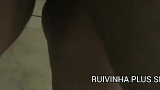 This Brazilian guy caught me touching myself in the bathroom and took me hard in the shower.