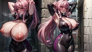 すげぇAI生成モデルが爆乳揺らしてヤバい！