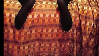 the skinny girl moves nicely in amateur video